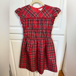 Gorgeous Crewcuts Red Plaid Kids Dress timeless